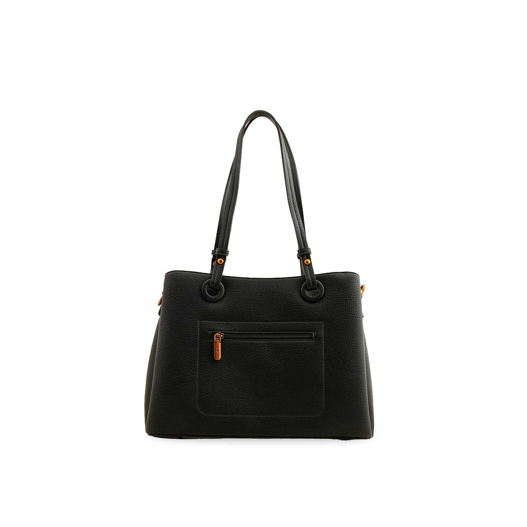 Black Formal Shoulder Bag P36390