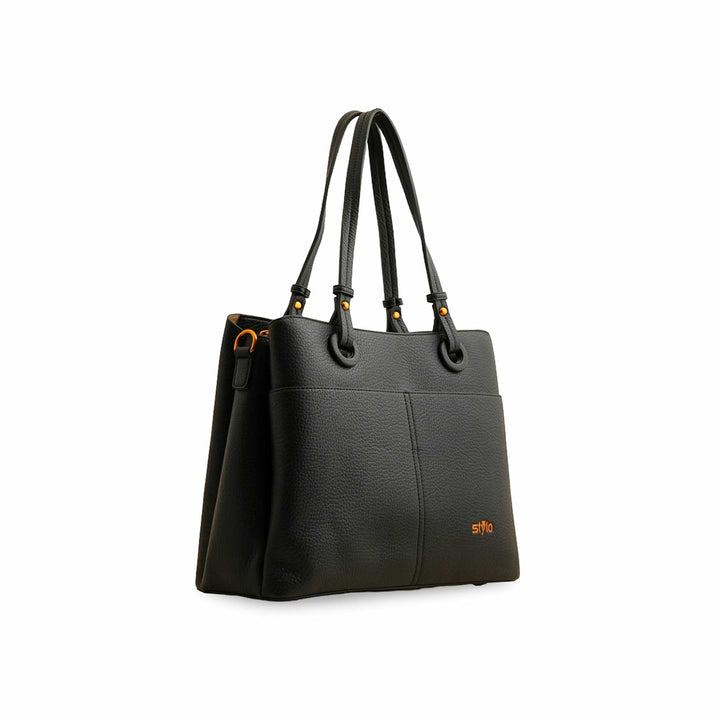 Black Formal Shoulder Bag P36390