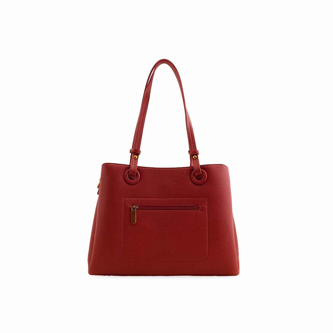 Red Formal Shoulder Bag P36390