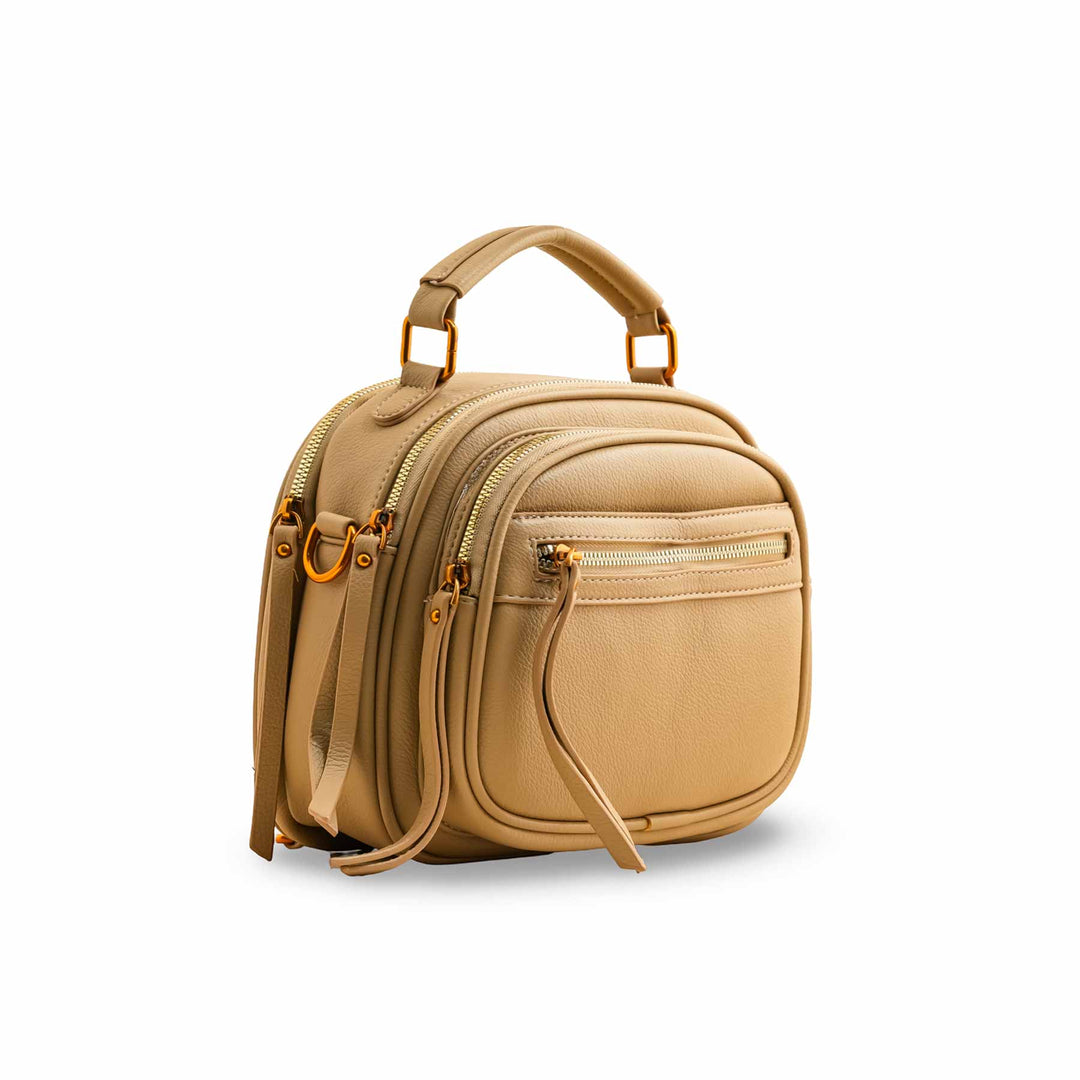 Khaki Formal Shoulder Bag P36391