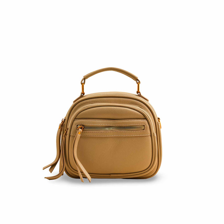 Khaki Formal Shoulder Bag P36391