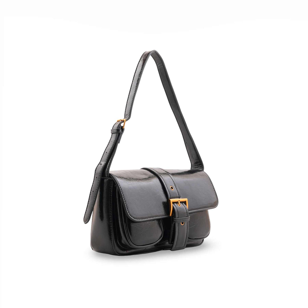 Black Formal Shoulder Bag For Women P36421