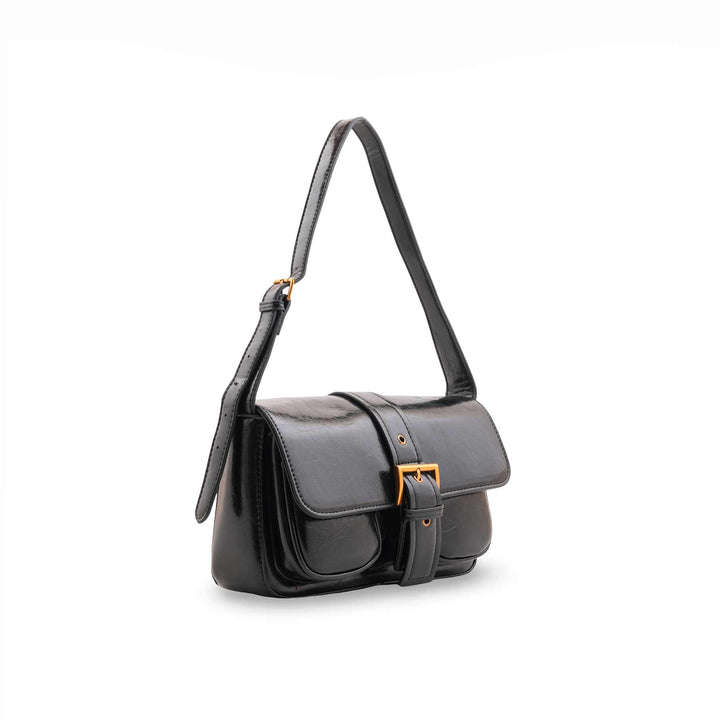 Black Formal Shoulder Bag For Women P36421