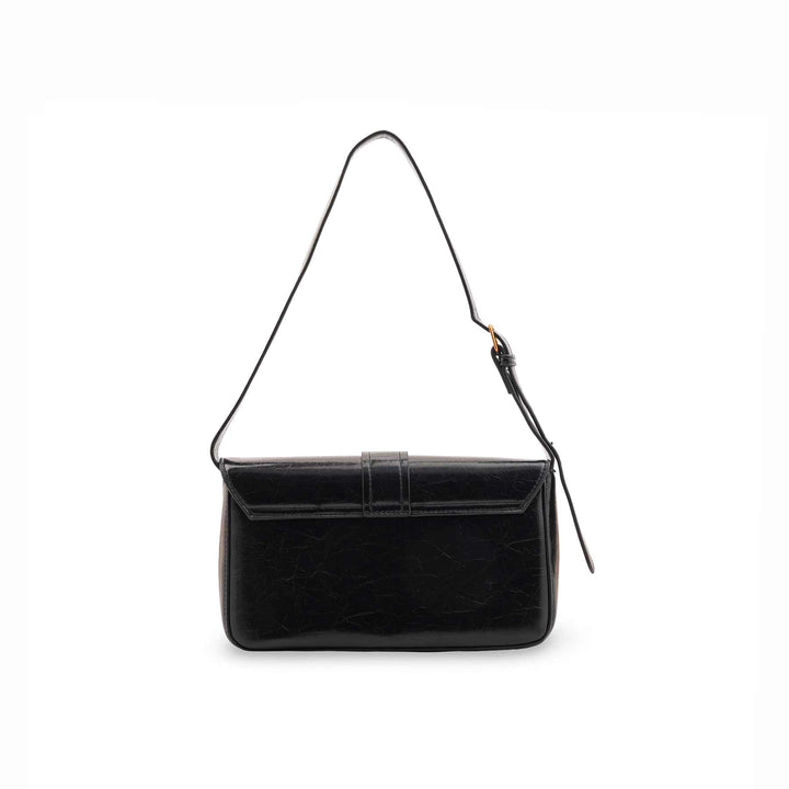 Black Formal Shoulder Bag For Women P36421