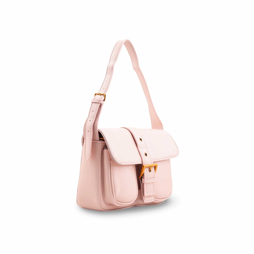 Pink Formal Shoulder Bag For Women P36421