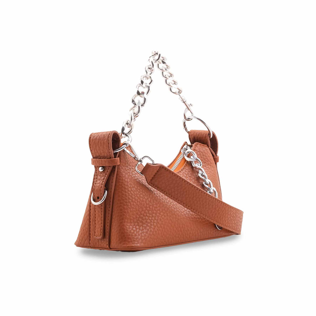 Brown Formal Shoulder Bag For Ladies P36422