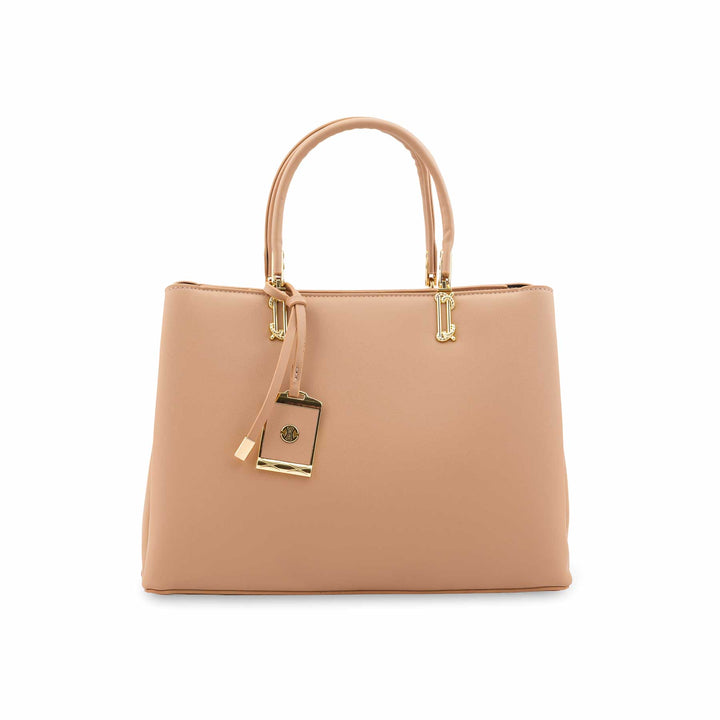 Fawn Formal Hand Bag For Ladies P36444