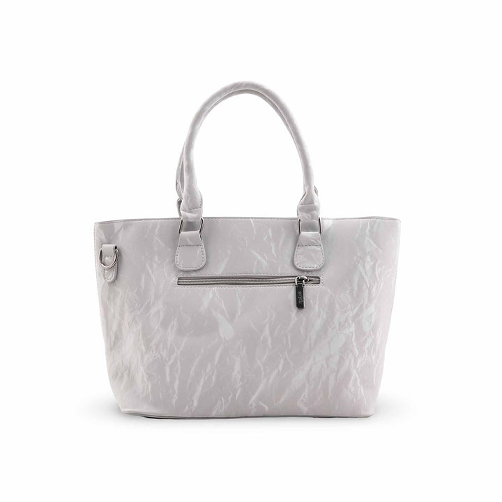Silver Formal Shoulder Bag For Women P36455