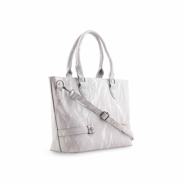 Silver Formal Shoulder Bag For Women P36455