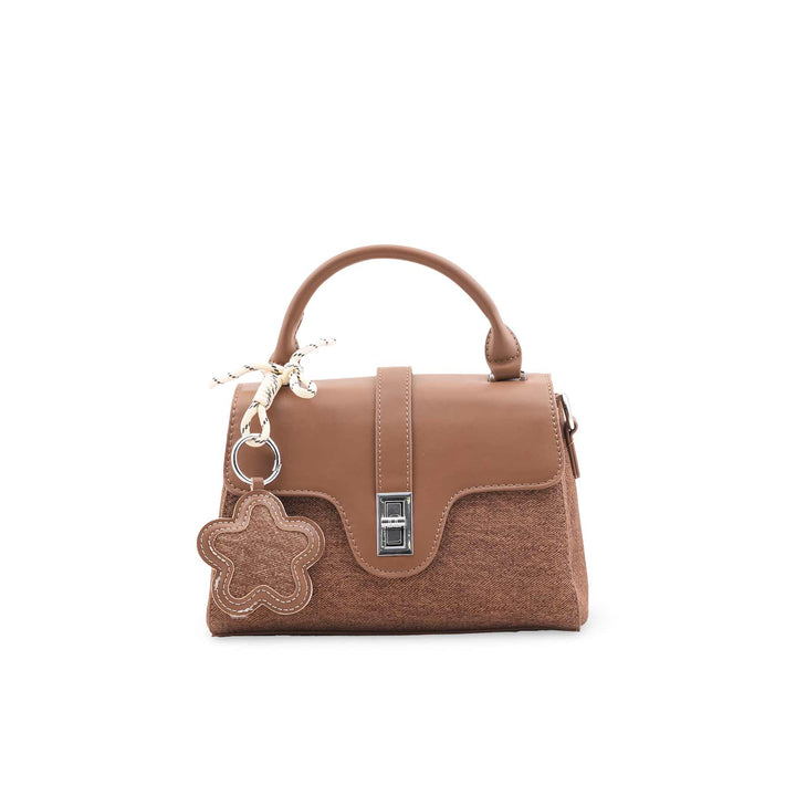 Brown Formal Shoulder Bag For Women P36459