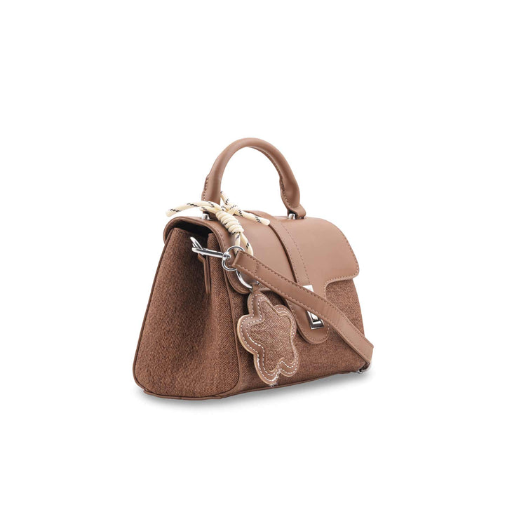 Brown Formal Shoulder Bag For Women P36459