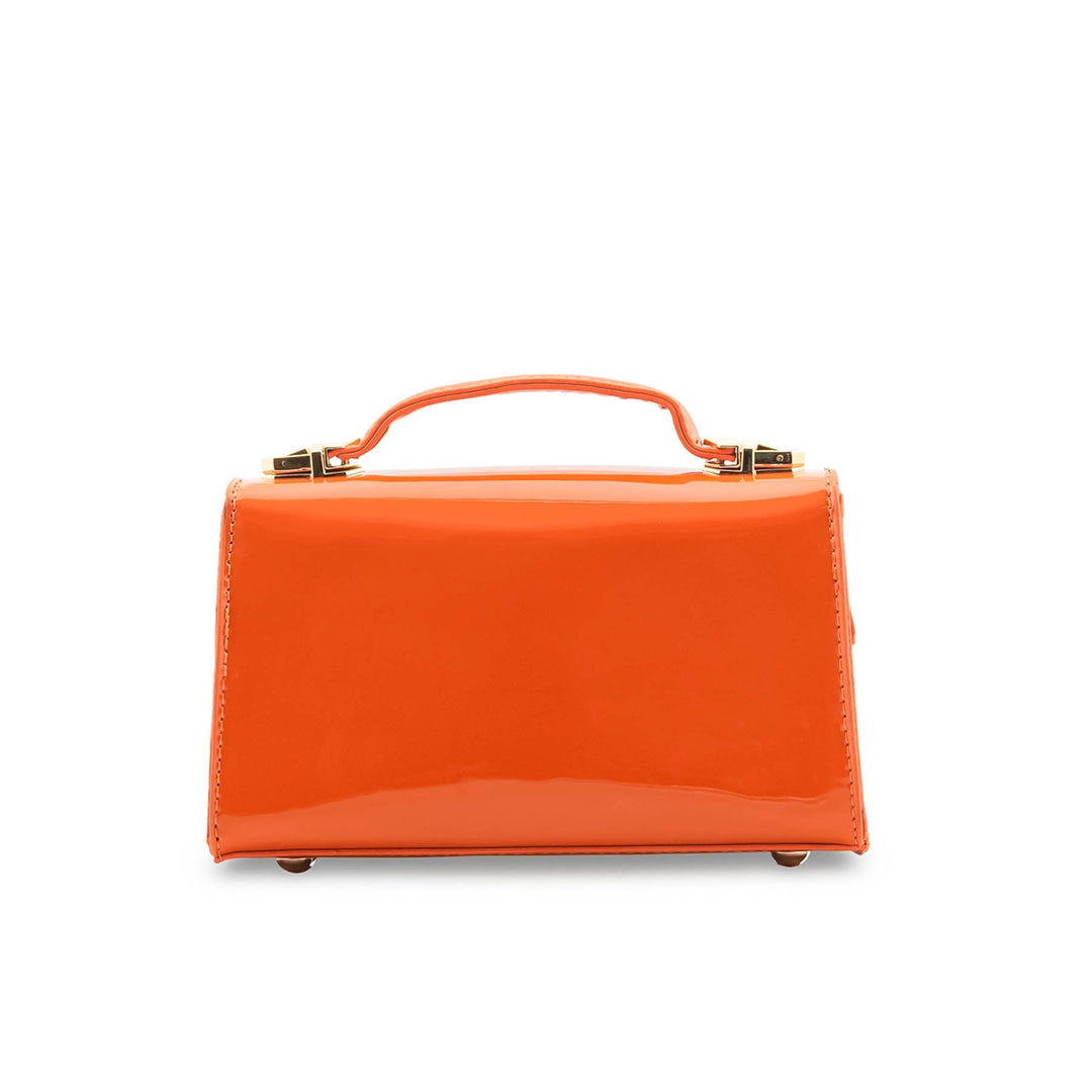 Orange Formal Shoulder Bag For Women P36460