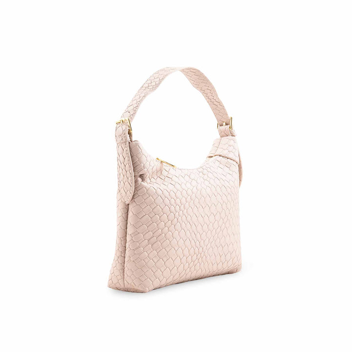 Cream Formal Shoulder Bag For Women P36462