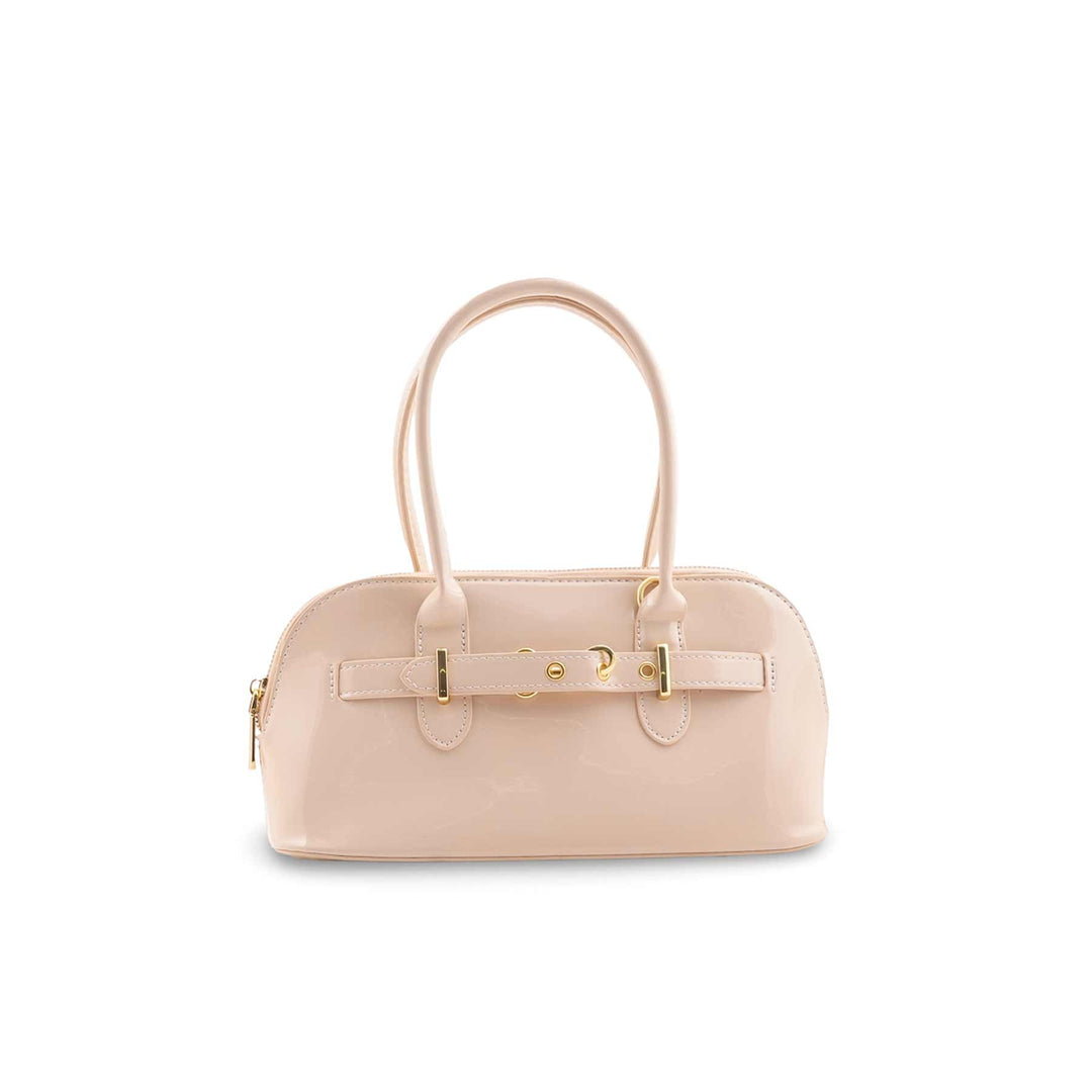 Cream Formal Hand Bag For Ladies P36487