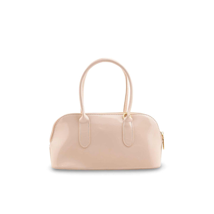 Cream Formal Hand Bag For Ladies P36487