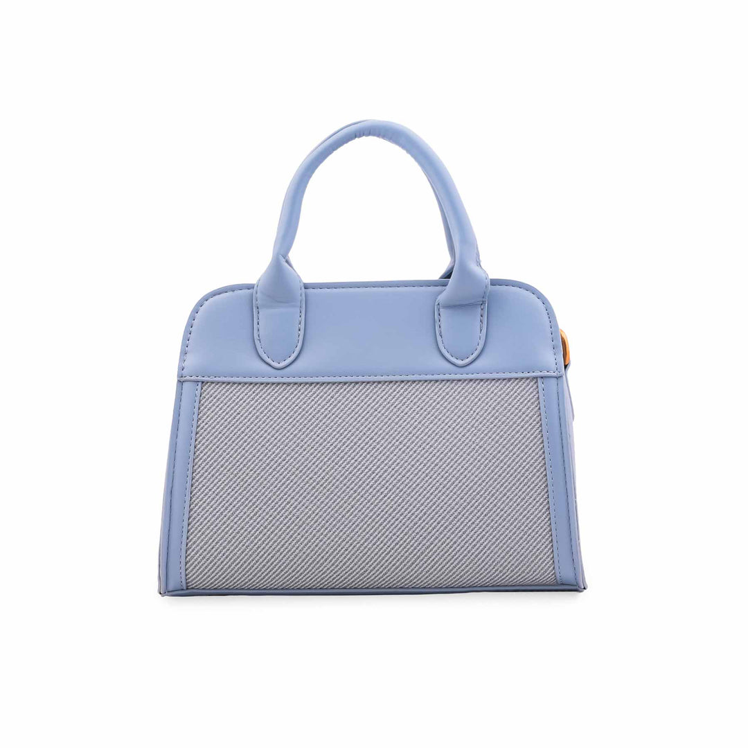Sky Blue Formal Hand Bag For Ladies P36511