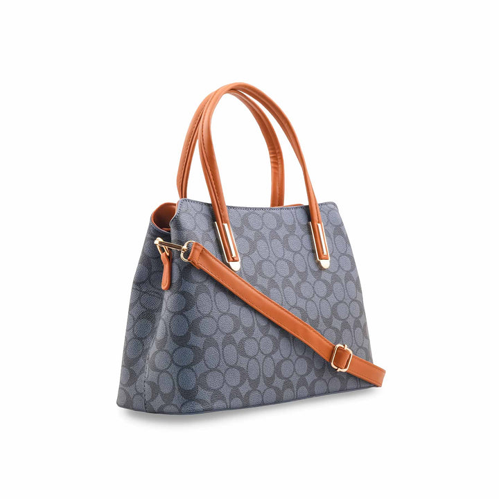 Blue Formal Shoulder Bag For Women P36529