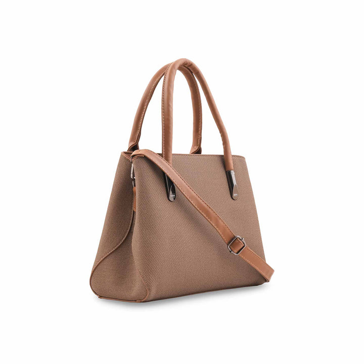 Brown Formal Hand Bag For Ladies P36534