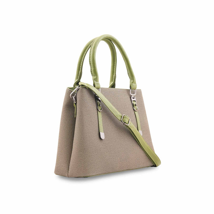 Green Formal Hand Bag For Ladies P36535