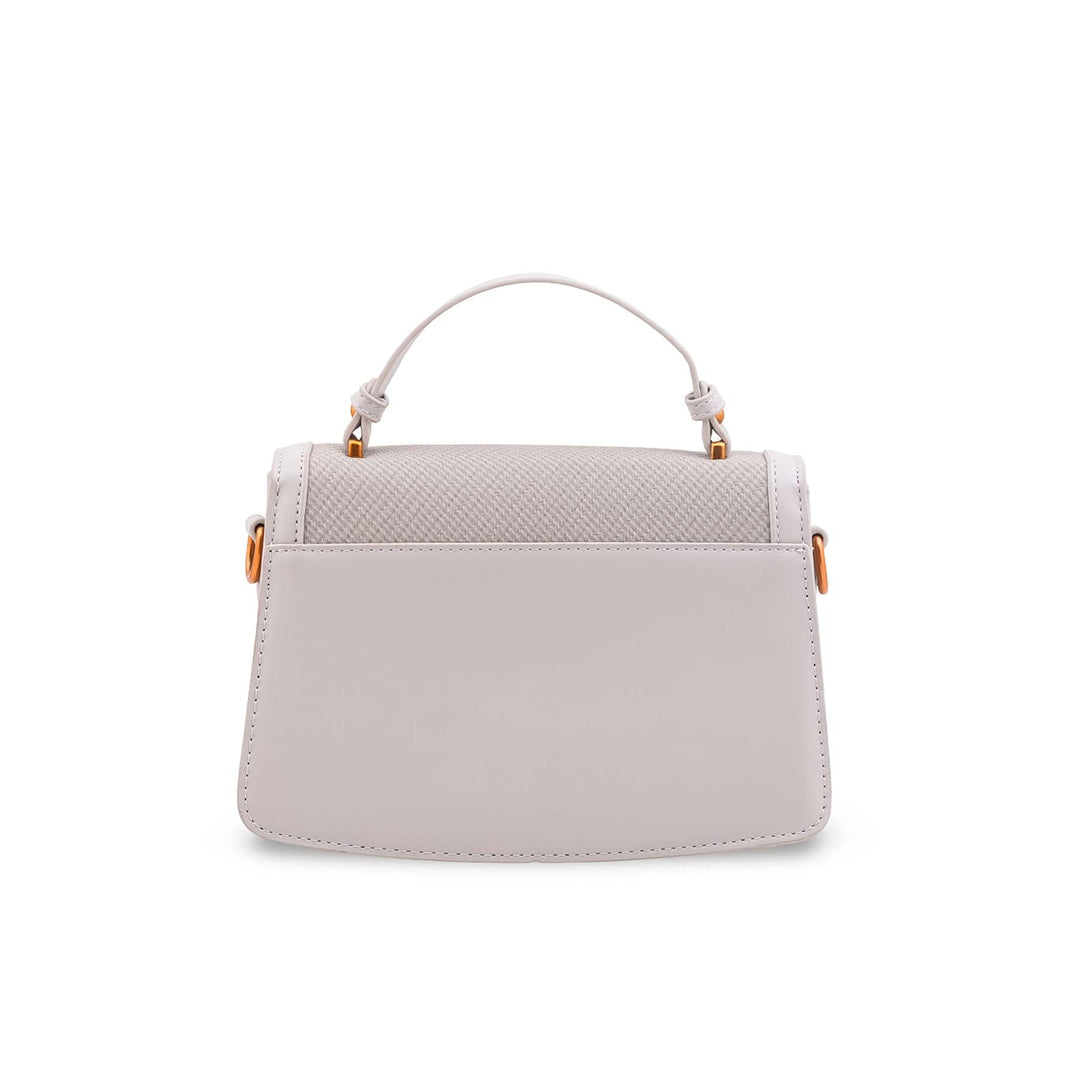 Grey Formal Shoulder Bag For Ladies P36553