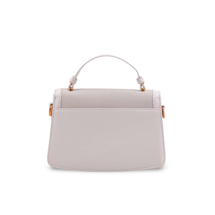 Grey Formal Shoulder Bag For Ladies P36553