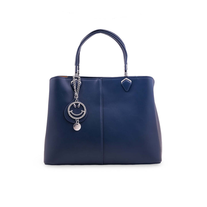 Navy Formal Hand Bag For Ladies P36557