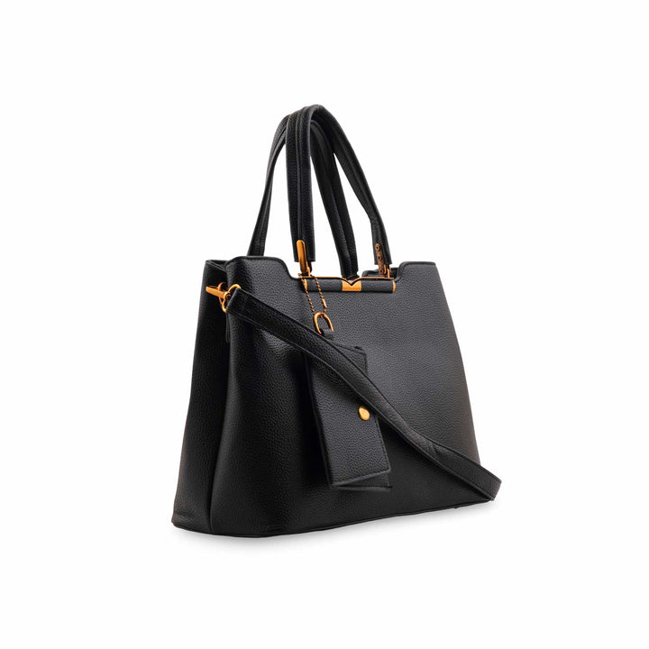 Black Formal Hand Bag For Ladies P36596