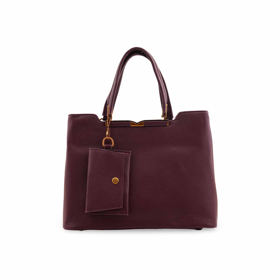 Red Formal Hand Bag For Ladies P36596