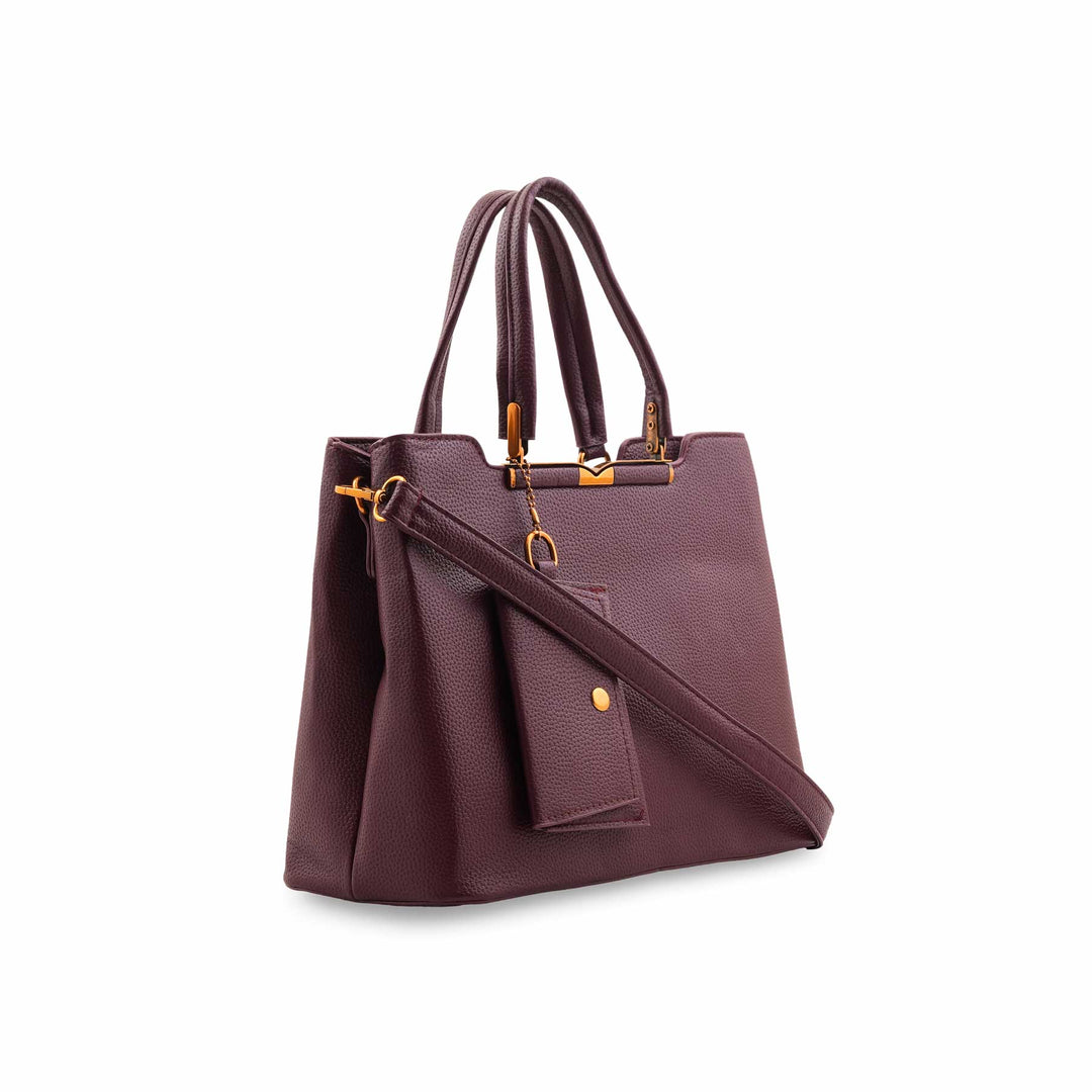 Red Formal Hand Bag For Ladies P36596