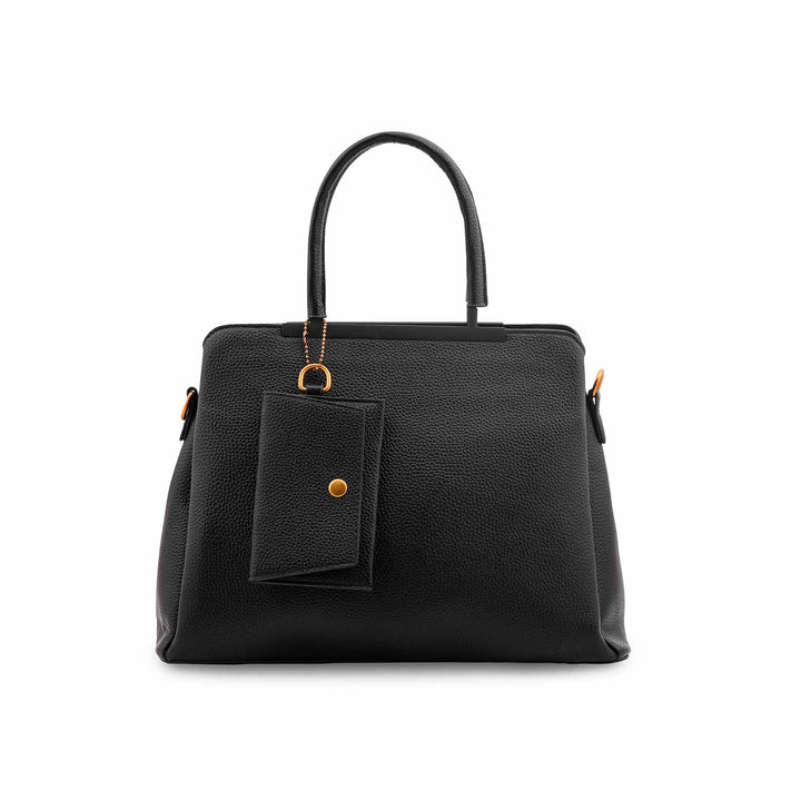 Black Formal Hand Bag For Ladies P36597