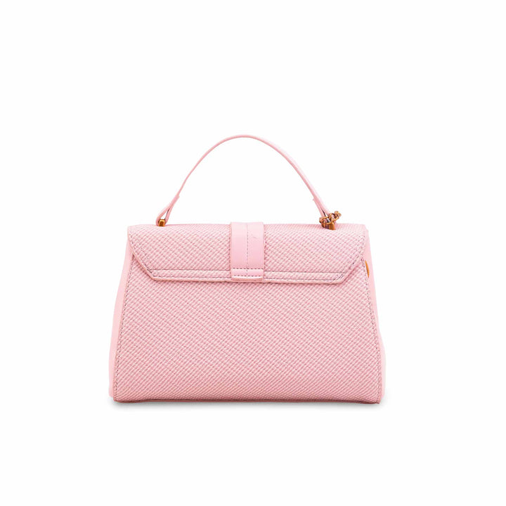 Pink Formal Hand Bag For Ladies P36612