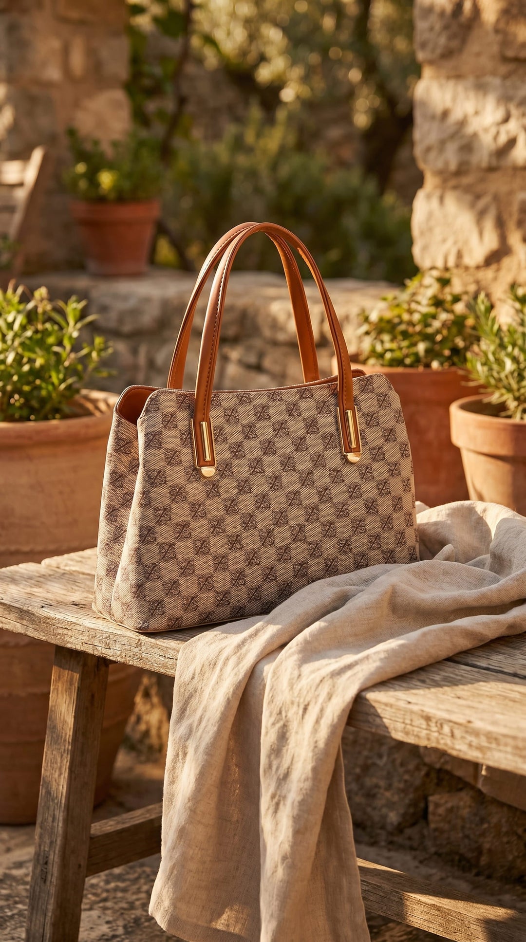 Fawn Formal Hand Bag For Women P36620