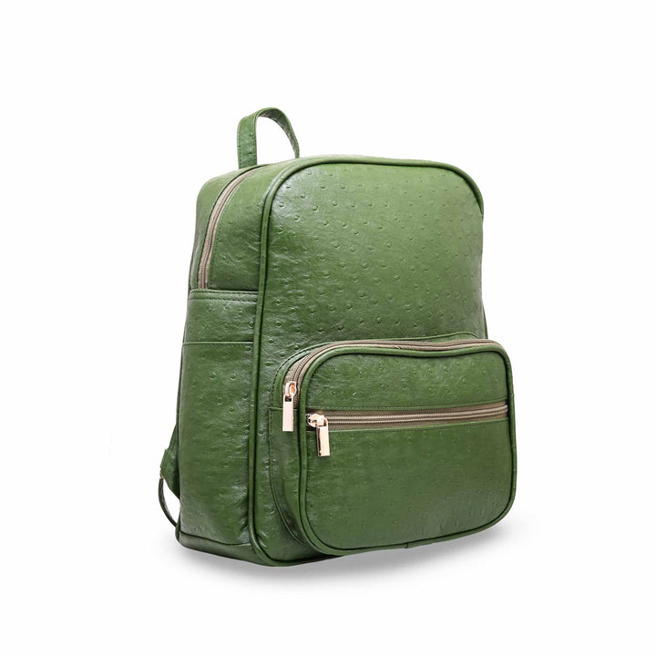 Green Casual Backpack P47439