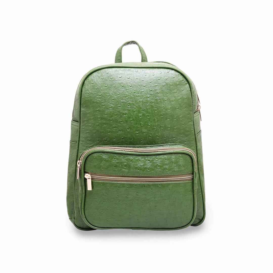 Green Casual Backpack P47439