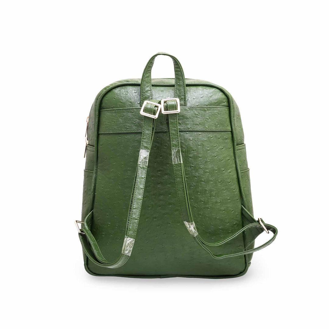 Green Casual Backpack P47439