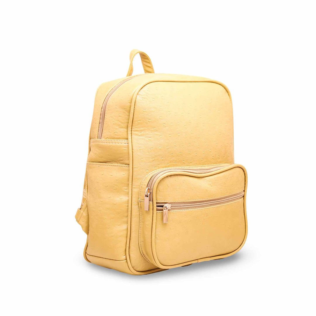 Yellow Casual Backpack P47439