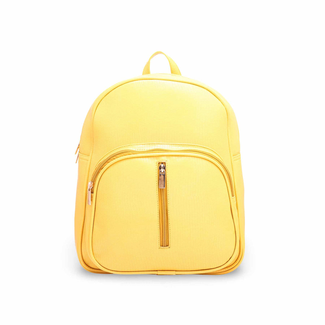 Yellow Casual Backpack P47440