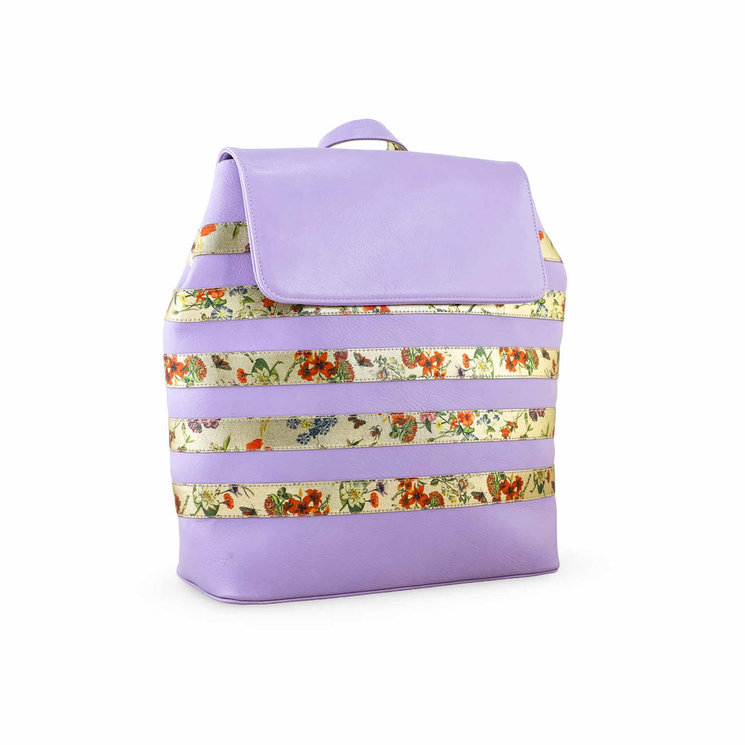 Lilac Casual Back Pack P47455