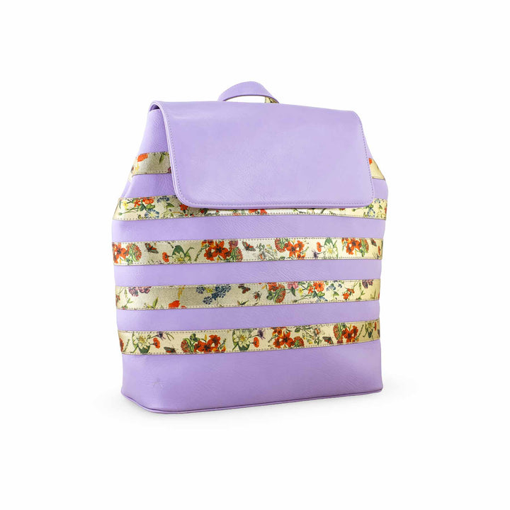 Lilac Casual Back Pack P47455