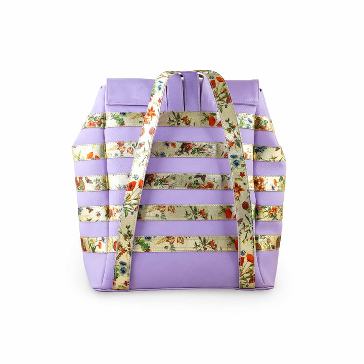 Lilac Casual Back Pack P47455
