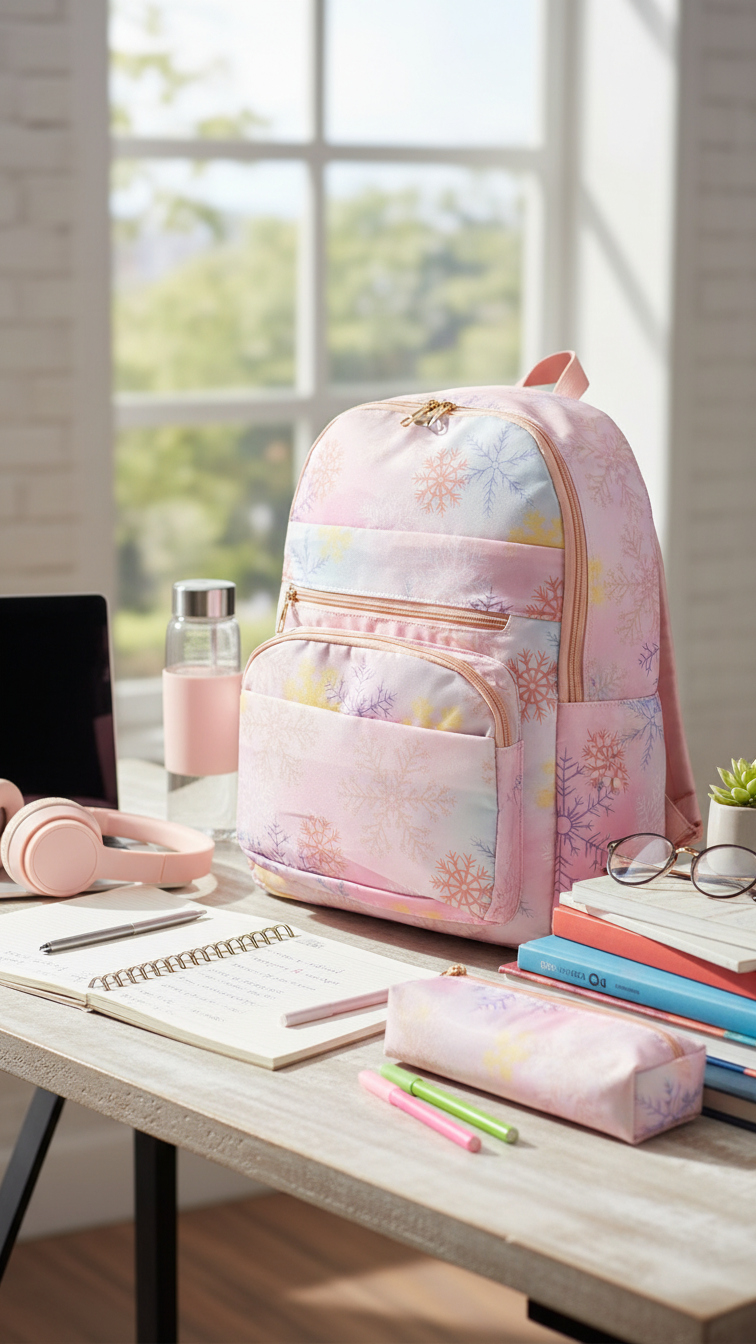 Pink Casual Back Pack P47477