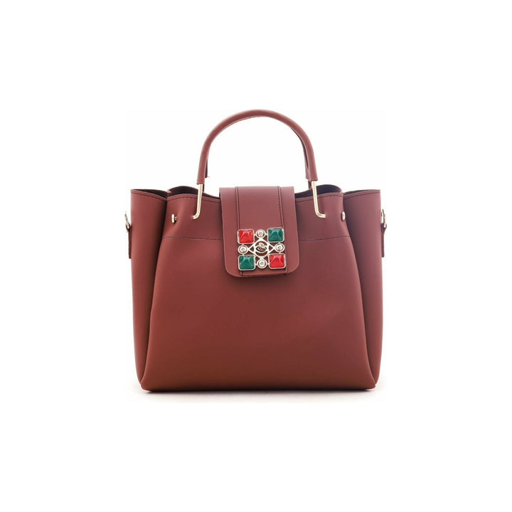 Brown Formal Shoulder Bag P54280