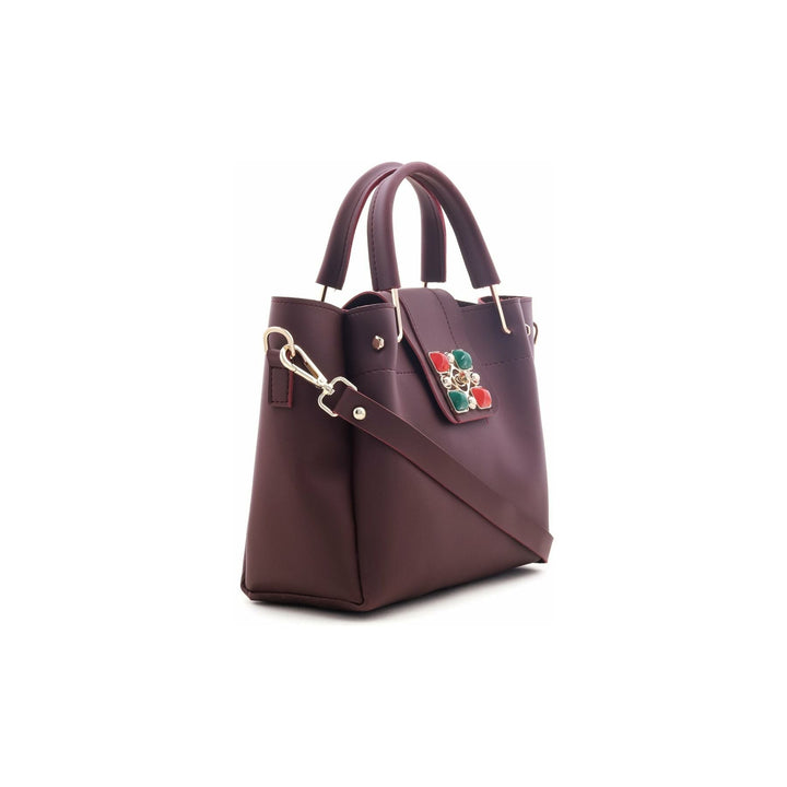 Maroon Formal Shoulder Bag P54280