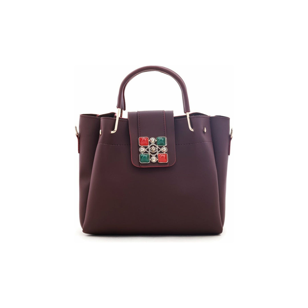 Maroon Formal Shoulder Bag P54280