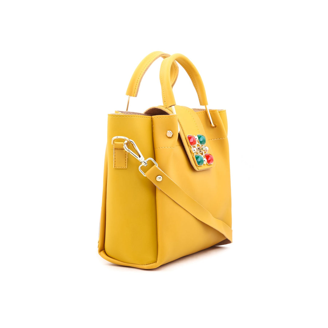 Yellow Formal Shoulder Bag P54280