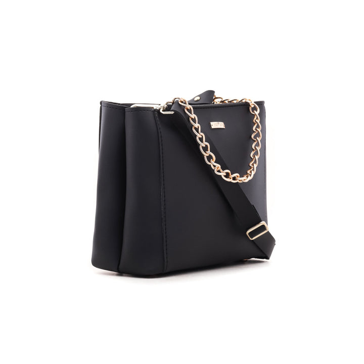 Black Formal Shoulder Bag P54285
