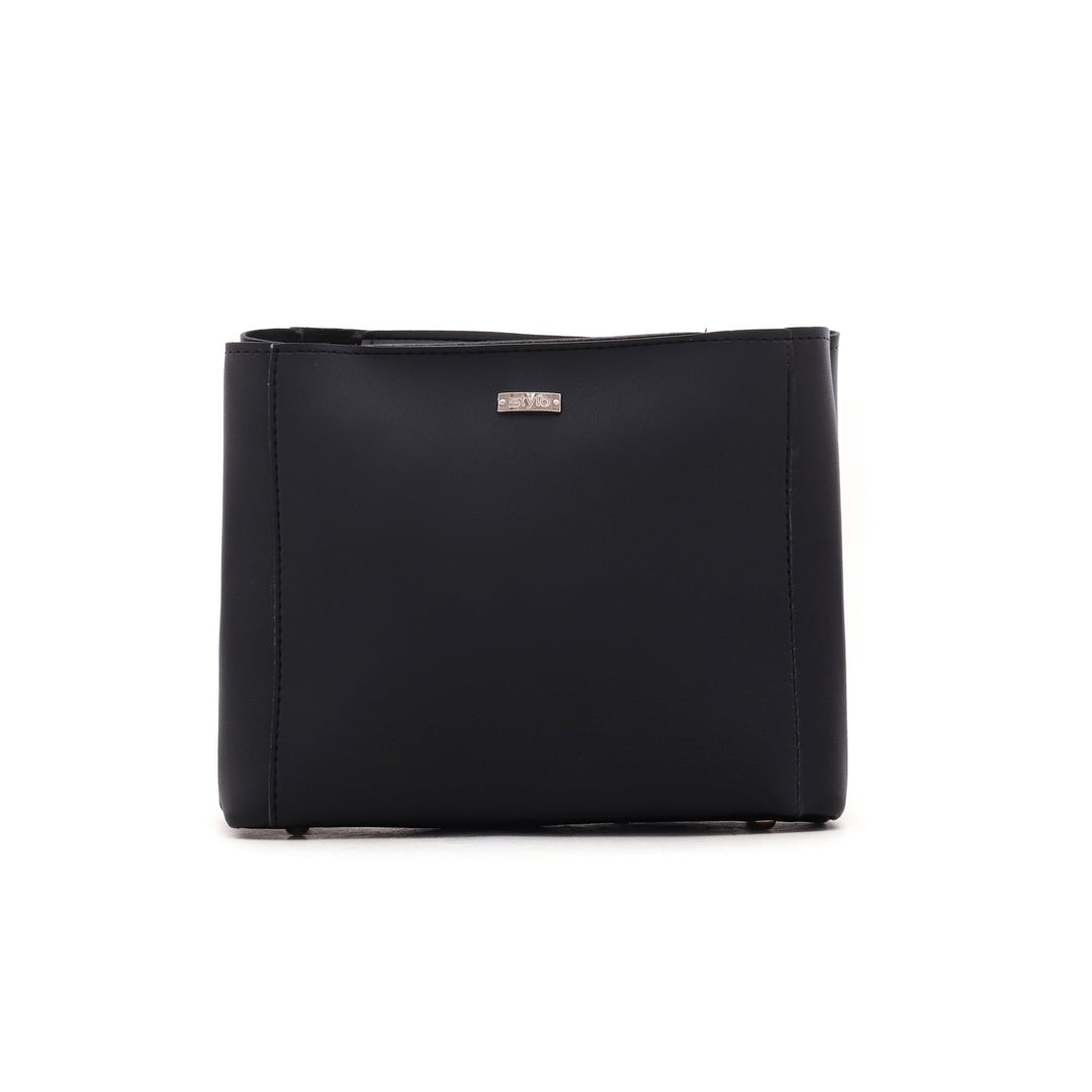 Black Formal Shoulder Bag P54285