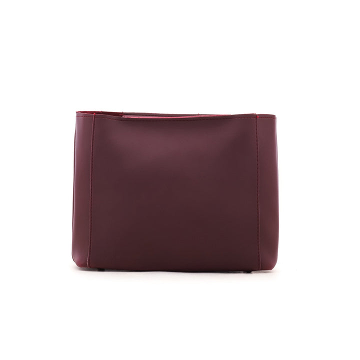 Maroon Formal Shoulder Bag P54285