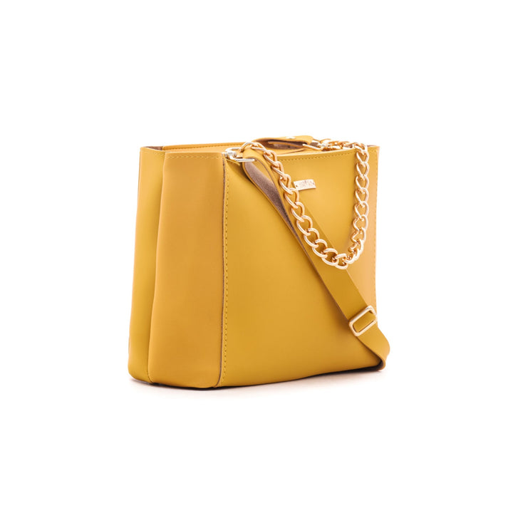 Yellow Formal Shoulder Bag P54285