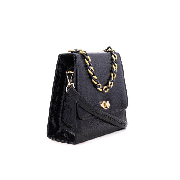 Black Formal Shoulder Bag P54305